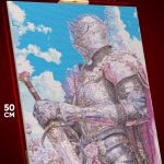 Алмазная мозаика Темная фэнтези рыцарь эстетика 40x50