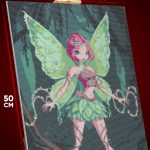 Алмазная мозаика Мультфильмы Клуб Винкс Текна 40x50