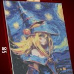 Алмазная мозаика Фэнтези ведьмочка 40x50