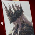 Алмазная мозаика Темная фэнтези готическая девушка 40x50