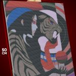 Алмазная мозаика Девушка Арт абстракция 40x50
