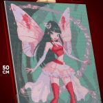 Алмазная мозаика Мультфильмы Клуб Винкс Муза 40x50