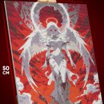 Алмазная мозаика Религия ангел аниме арт 40x50