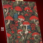 Алмазная мозаика Цветы грибы мухоморы 40x50