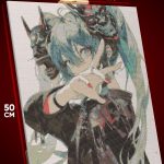 Алмазная мозаика Vocaloid Мику Хатсуне азия 40x50