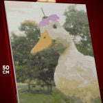 Алмазная мозаика Животные гусь утка 40x50