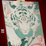 Алмазная мозаика Животные тигр абстракция 40x50