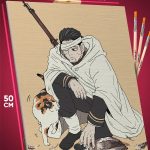Картина по номерам Золотое божество Аниме 40x50