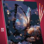Картина по номерам Животные бабочка 40x50