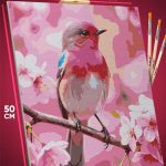 Картина по номерам Животные птица милая 40x50