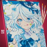 Картина по номерам Геншин Импакт Игра Фурина 40x50