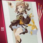 Картина по номерам Геншин Импакт Игра Яо Яо 40x50