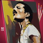 Картина по номерам Музыка Фредди Меркьюри 40x50