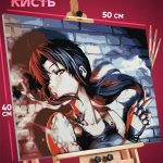 Картина по номерам Пираты Черной лагуны Аниме Реви 40x50