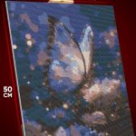 Алмазная мозаика Животные бабочка 40x50