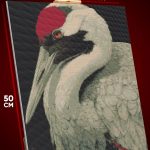 Алмазная мозаика Животные журавль птица 40x50