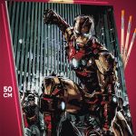 Картина по номерам Marvel Железный человек 40x50