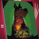 Картина по номерам Мультфильмы Скуби-Ду 40x50