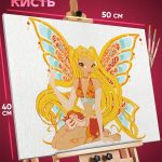 Картина по номерам Мультфильмы Клуб Винкс Стелла 40x50