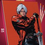 Картина по номерам Devil May Cry Игра Данте 40x50