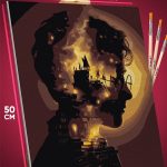 Картина по номерам Гарри Поттер Гарри из Хогвартса 40x50