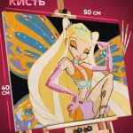 Картина по номерам Мультфильмы Клуб Винкс Стелла 40x50