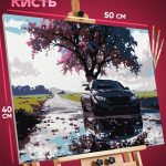 Картина по номерам Авто BMW 40x50