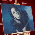 Алмазная мозаика Уэнсдей сериал Нетфликс Семейка Аддамс 40x50