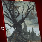Алмазная мозаика Гарри Поттер Хогвартс гремучая ива 40x50