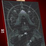 Алмазная мозаика Темная фэнтези девушка готическая 40x50