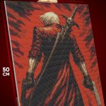Алмазная мозаика Devil May Cry Игра Данте 40x50
