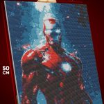 Алмазная мозаика Marvel Железный человек 40x50