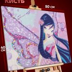 Алмазная мозаика Мультфильмы Клуб Винкс Муза 40x50