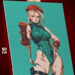 Алмазная мозаика Street Fighter Игра Кэмми Уайт 40x50