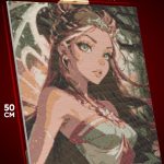 Алмазная мозаика Мультфильмы Клуб Винкс Флора 40x50