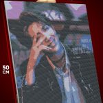 Алмазная мозаика K-Поп музыка BTS идол Kim Namjoon 40x50