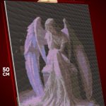 Алмазная мозаика Религия статуя девушка ангел 40x50