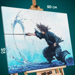Картина на стену Самурай Япония катана 40x50