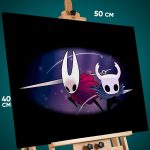 Картина на стену Hollow Knight Игра 40x50
