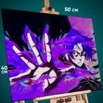 Картина на стену Синяя тюрьма Аниме 40x50