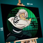 Картина на стену Клинок рассекающий демонов Аниме Санеми 40x50