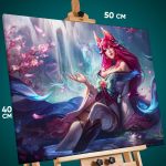 Картина на стену League Of Legends Игра KDA Ари 40x50