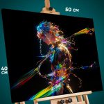 Картина на стену Клинок рассекающий демонов Аниме Узуй 40x50