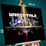 Картина на стену Undertale Игра 40x50