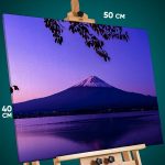 Картина на стену Пейзаж Япония гора фудзиями 40x50