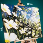 Картина на стену Девушка Аниме-арт лето 40x50