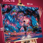 Картина по номерам Клинок рассекающий демонов Аниме Шинобу 40x50