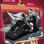 Картина по номерам Мультсериалы Адский босс 40x50