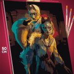 Картина по номерам Silent Hill Игра лис 40x50