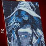 Алмазная мозаика Elden Ring Игра Элден Ринг Ренни ведьма 40x50